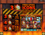 bonus slot 5 reel fire