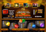 paytable slot hot gems