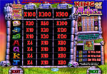 tabella pagamenti slot king of the aztecs