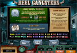 slot machine reel gangsters